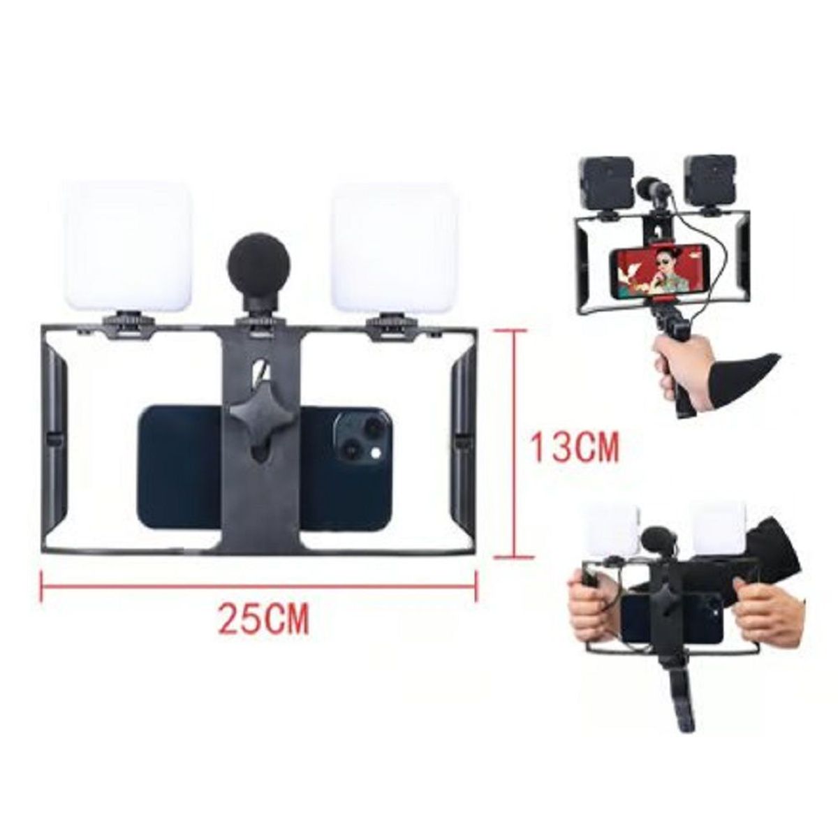 SEISA - Kit de Video para Vlogger AY-49X