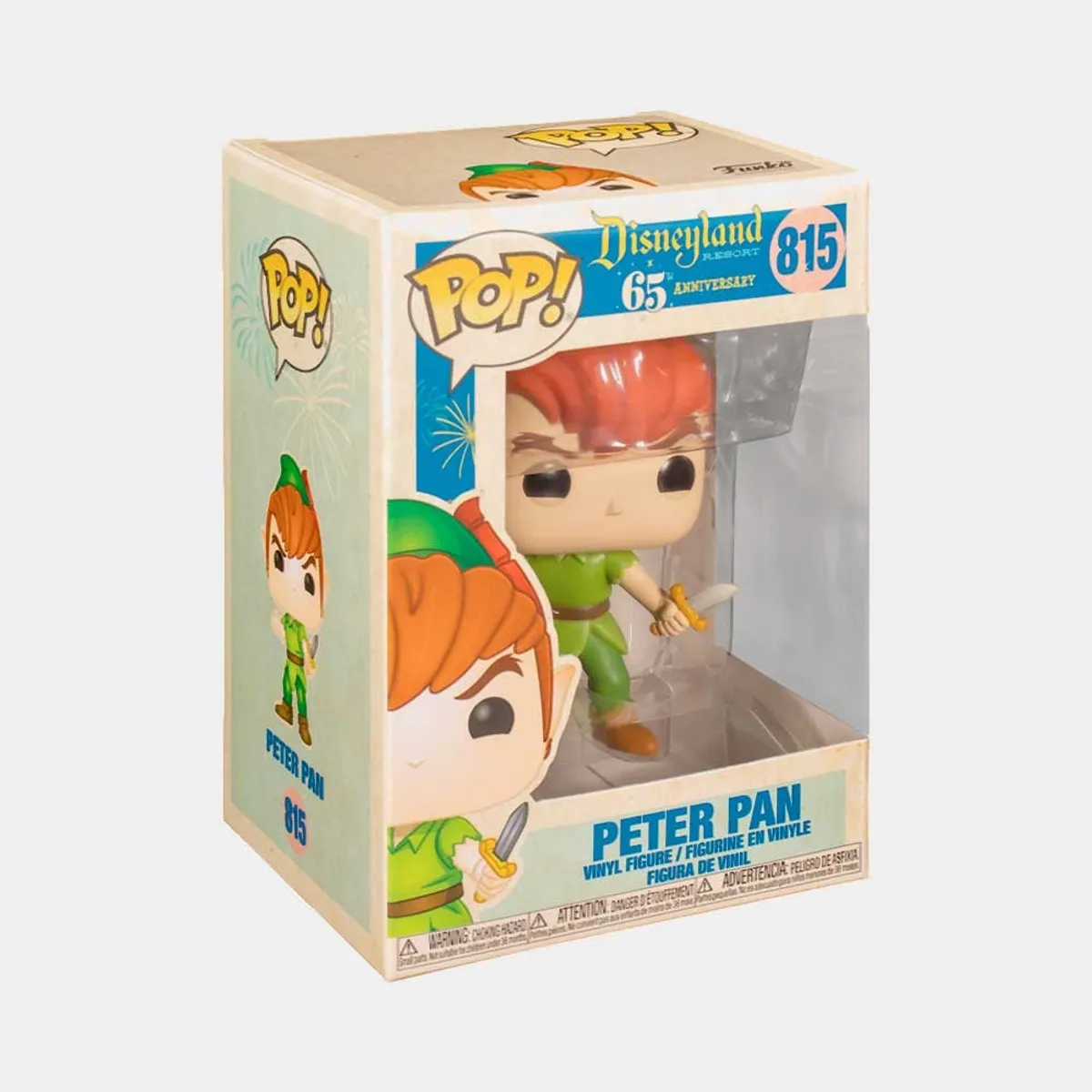 FUNKO - FUNKO POP DISNEYLAND 65TH ANNIVERSARY - PETER PAN NEW POSE