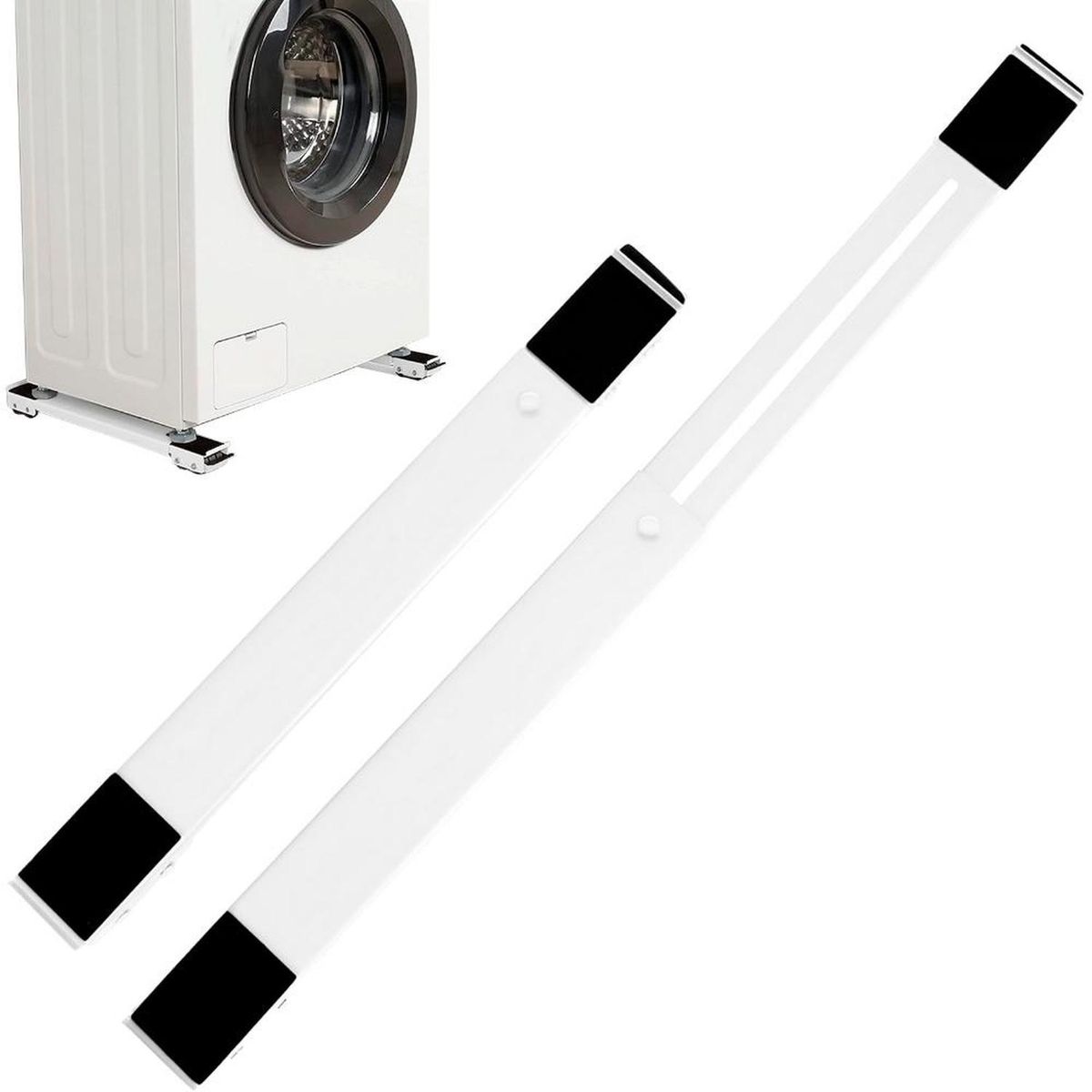 MINARI - Base Móvil Soporte con Ruedas para Lavadora Refrigeradora Cocina 64R