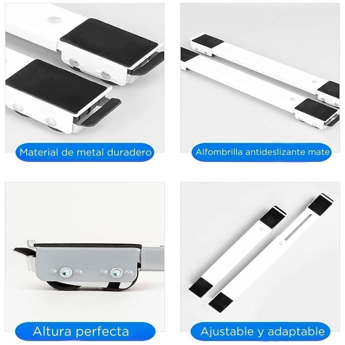 MINARI - Base Móvil Soporte con Ruedas para Lavadora Refrigeradora Cocina 64R