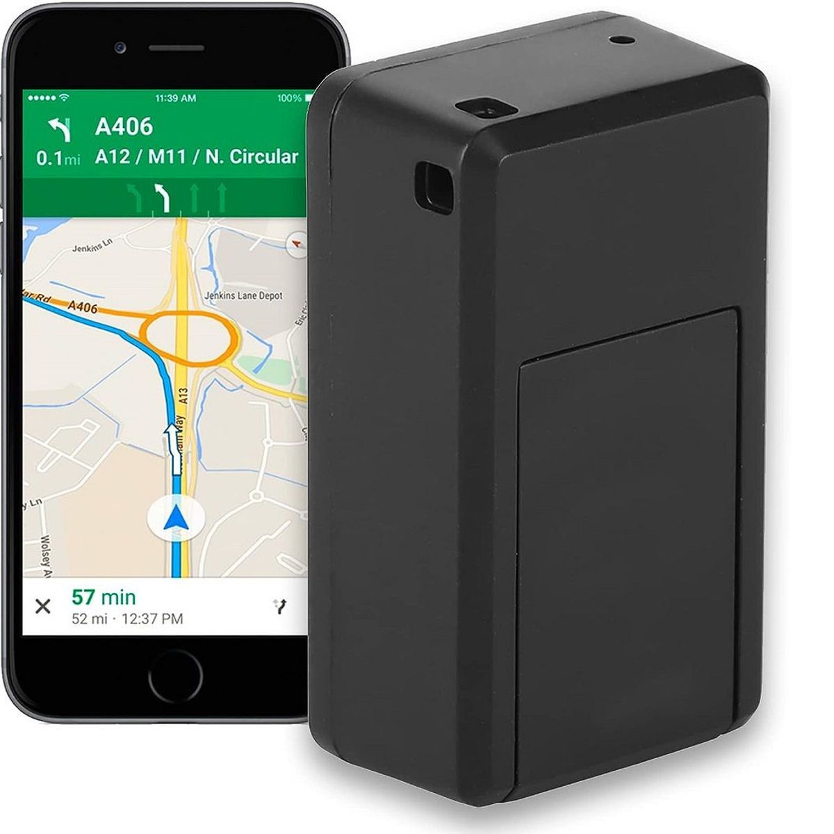 GENERICO - MINI GPS FBI Portátil de rastreo conexión con chip GF-7