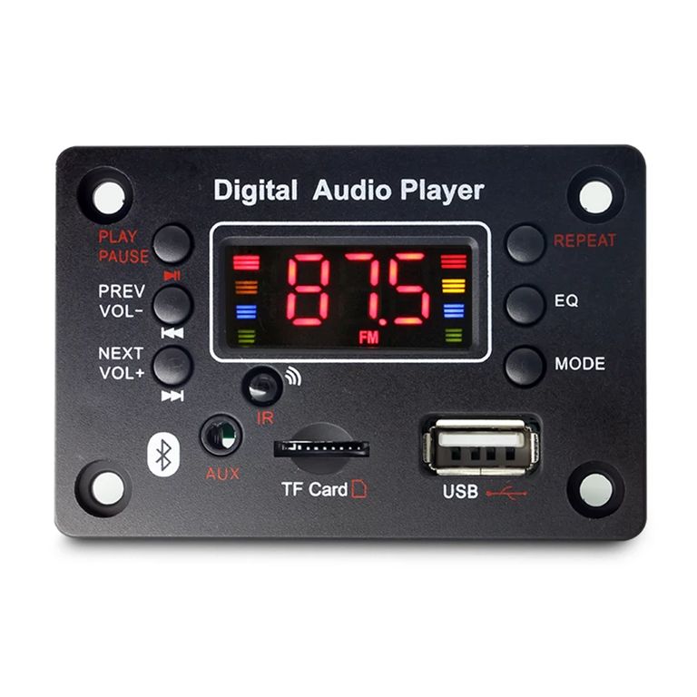 Panel Cuadrado Audio Bt Fm Mp3 Aux Realtec GENERICO | Falabella Perú