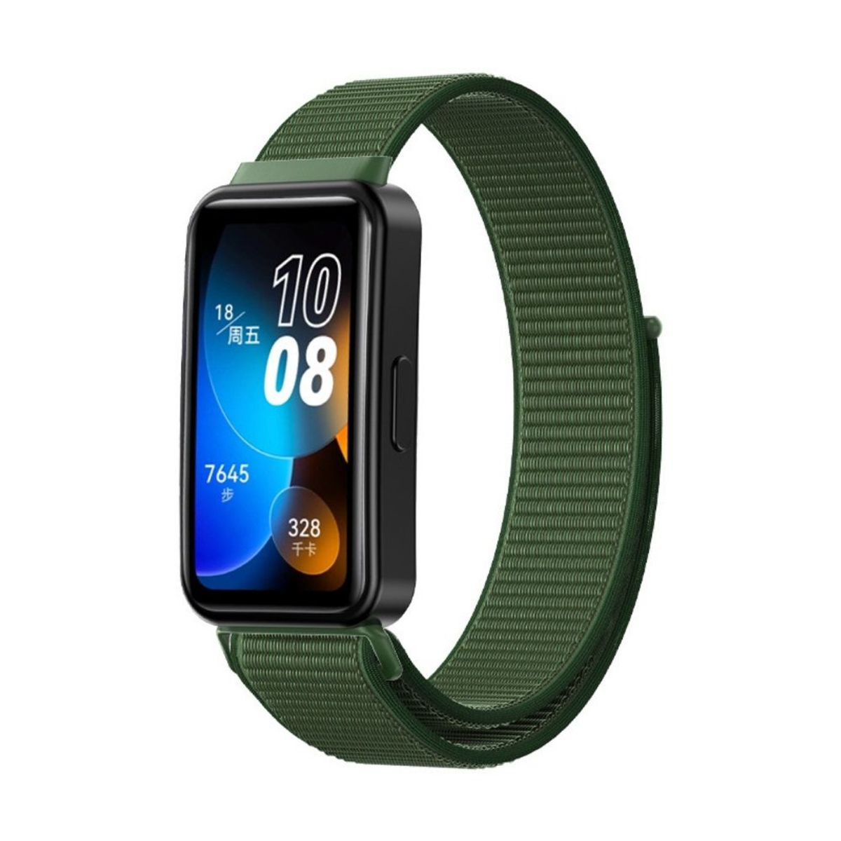 GENERICO - Correa Nylon para HUAWEI BAND 8 - Verde