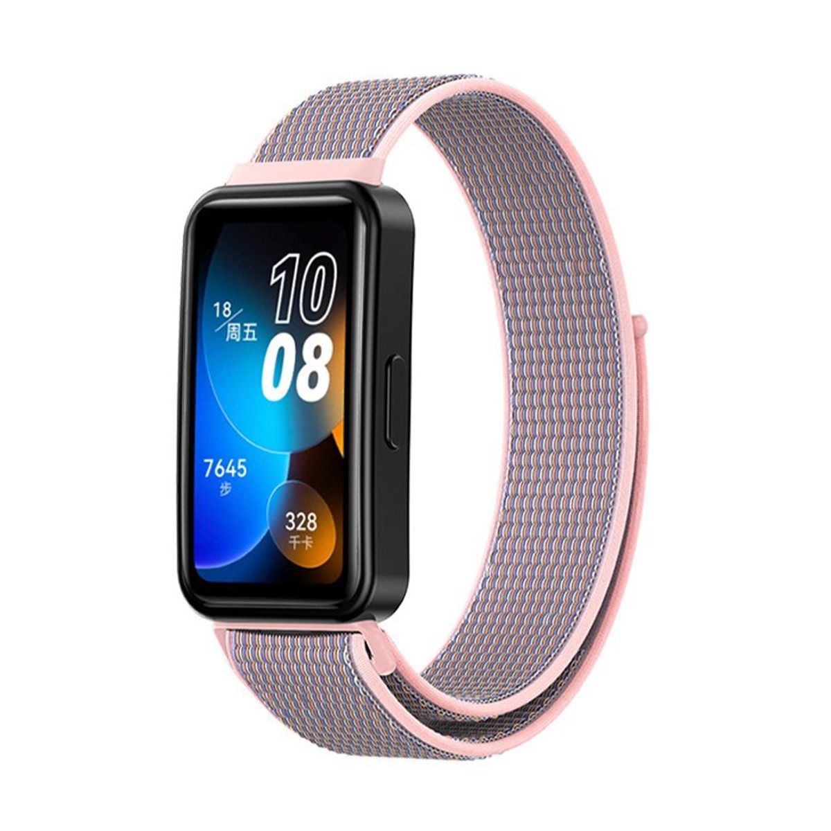 GENERICO - Correa Nylon para HUAWEI BAND 8 - Rosa