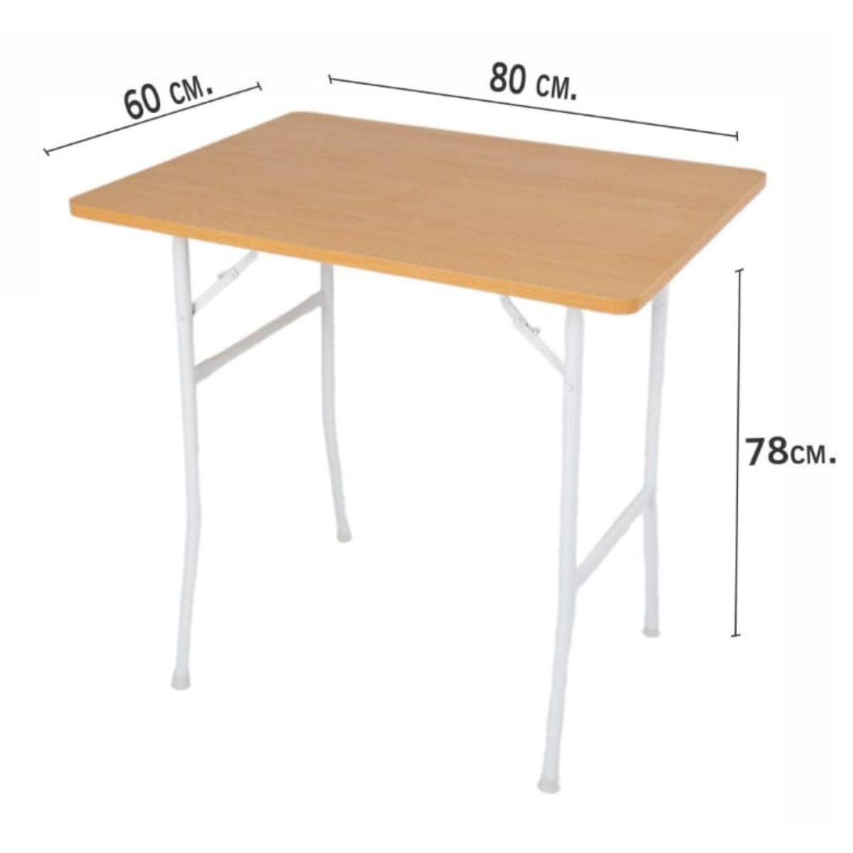 ATAHUALPA - Mesa Plegable ATAHUALPA 80x60- HAYA