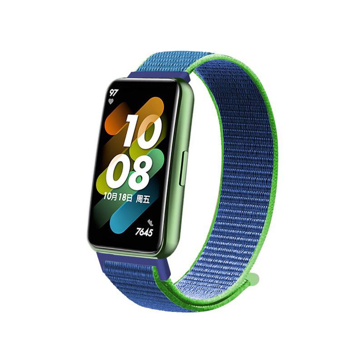 GENERICO - Correa Nylon para HUAWEI BAND 8 - A/Verde