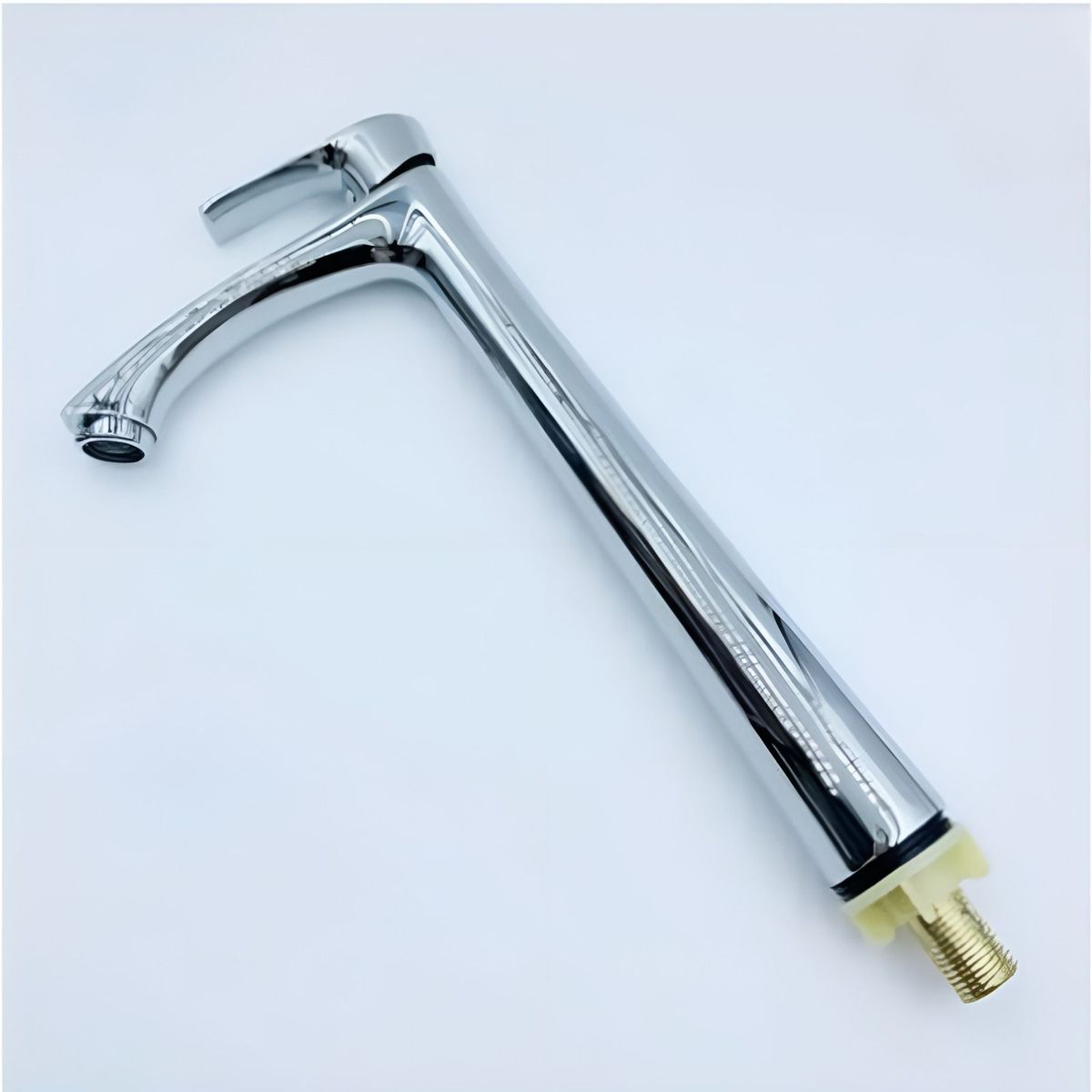 GENERICO - GRIFERIA DE LAVATORIO 30CM ALTO CROMADO AGUA FRIA