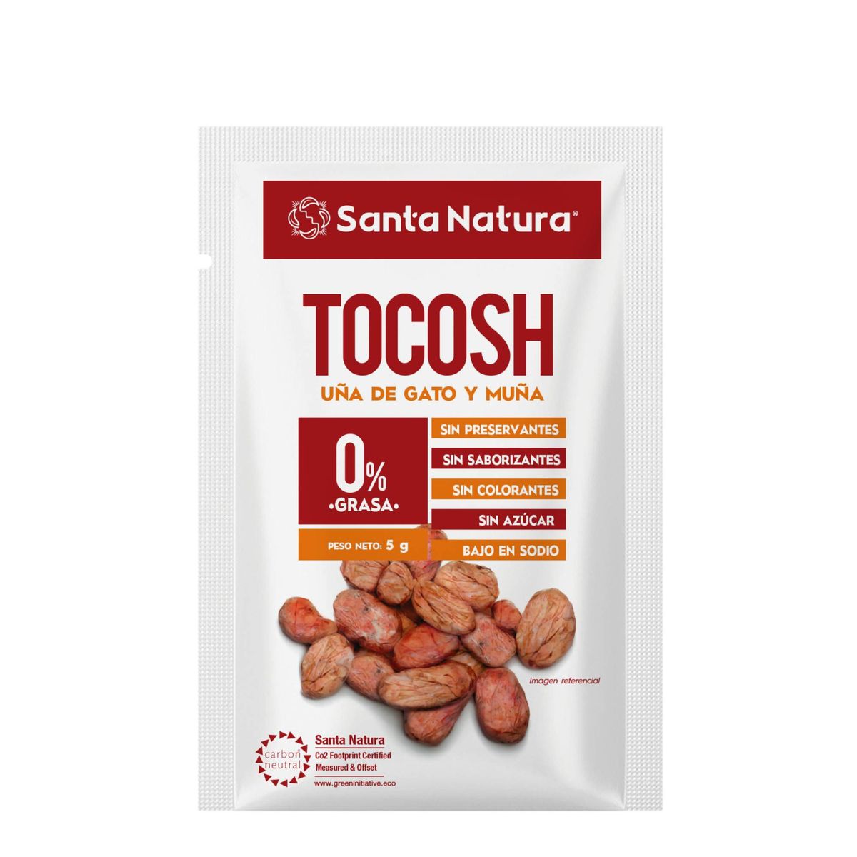 SANTA NATURA - TOCOSH CON UÑA DE GATO Y MUÑA