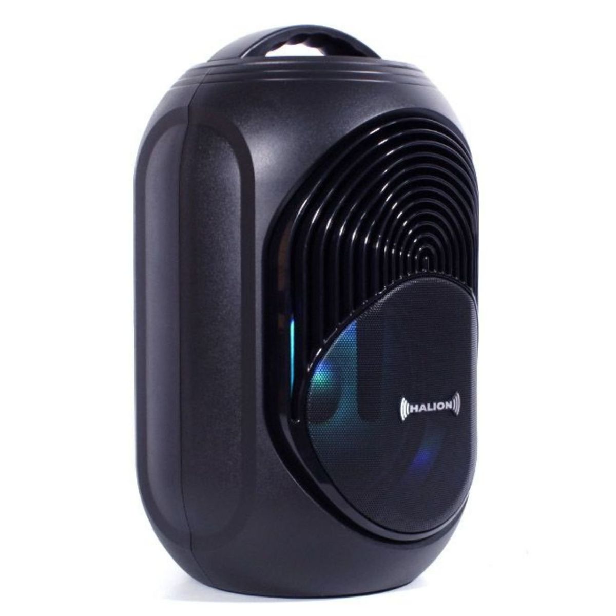 HALION - Parlante portátil Halion HA-2021LOTUS 600W  Luces RGB con micrófono