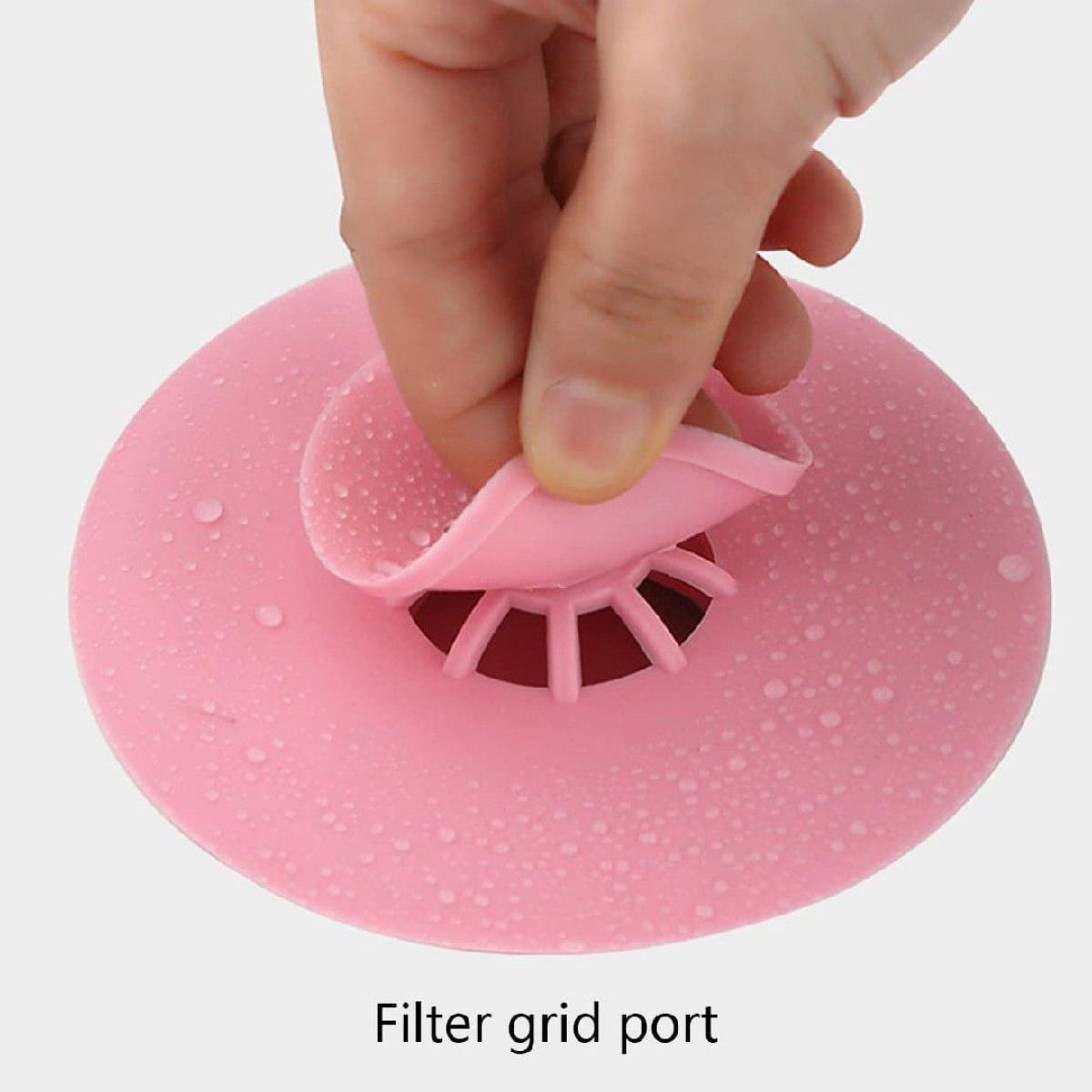 GENERICO - Tapón para lavadero Rosado