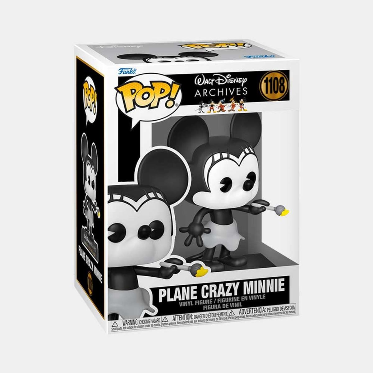 FUNKO - FUNKO POP DISNEY WALT DISNEY ARCHIVES - PLANE CRAZY MINNIE