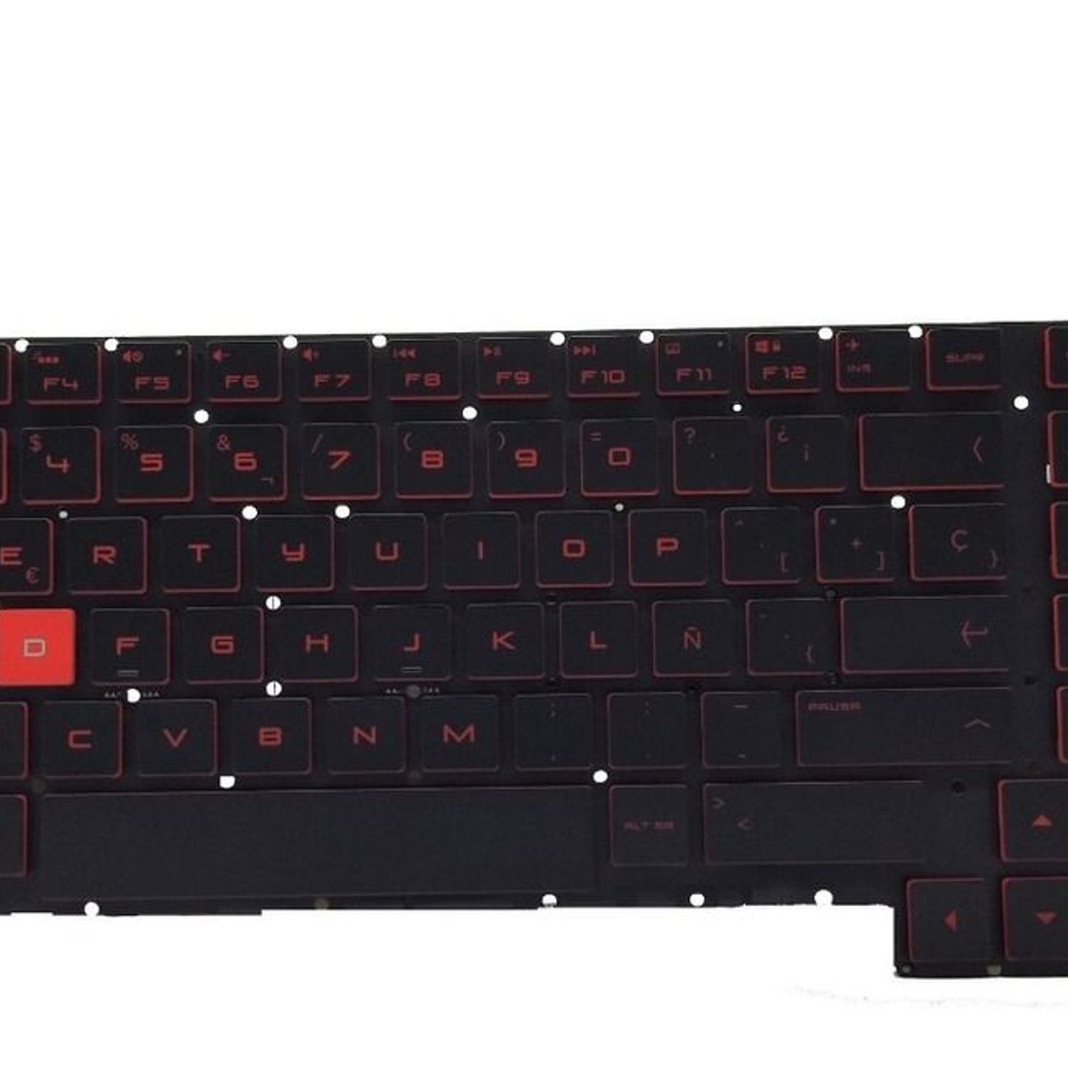 GENERICO - Teclado para Laptop HP OMEN 15 CE  Retroiluminado