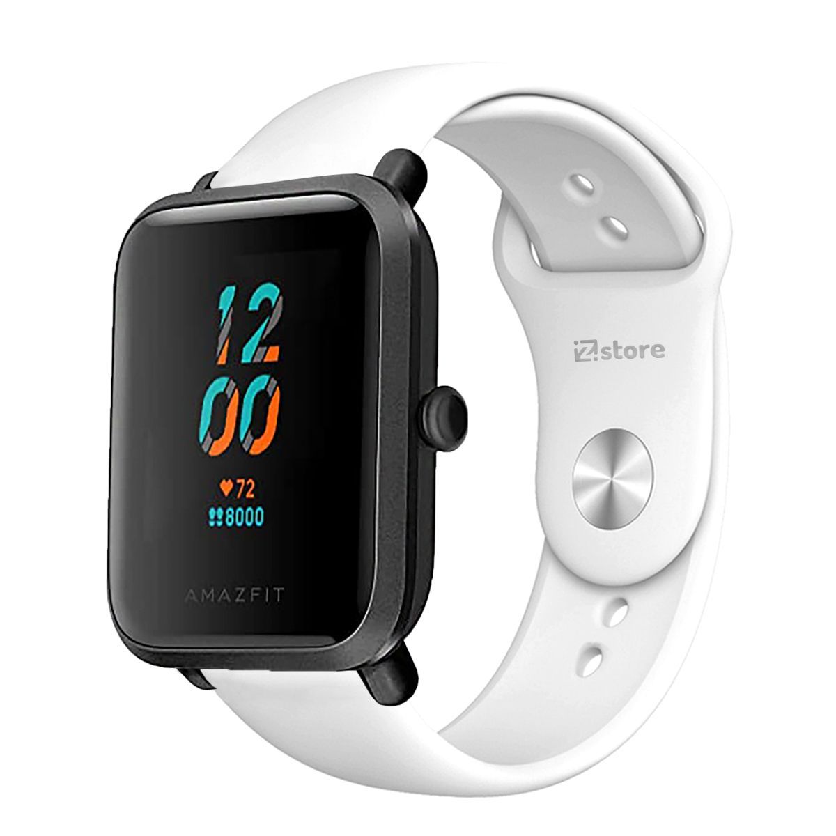 GENERICO - Correa Compatible Con Amazfit Bip Lite Blanco Broche 20mm