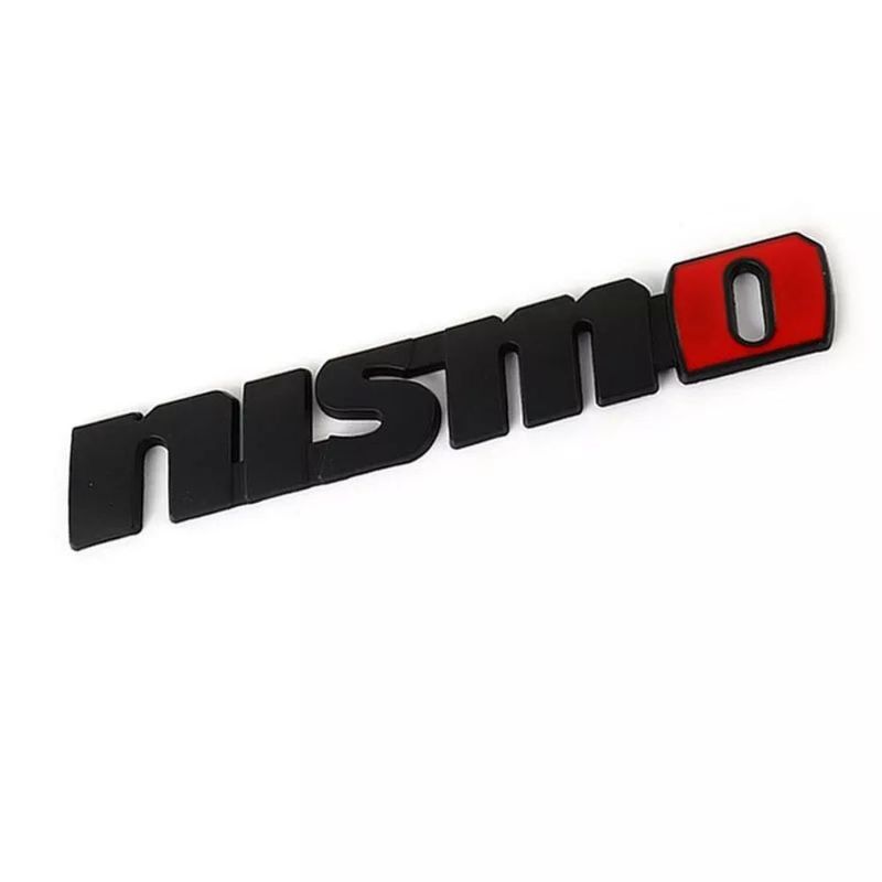 GENERICO - EMBLEMA ADHESIVO  NISMO  NEGRO MATE