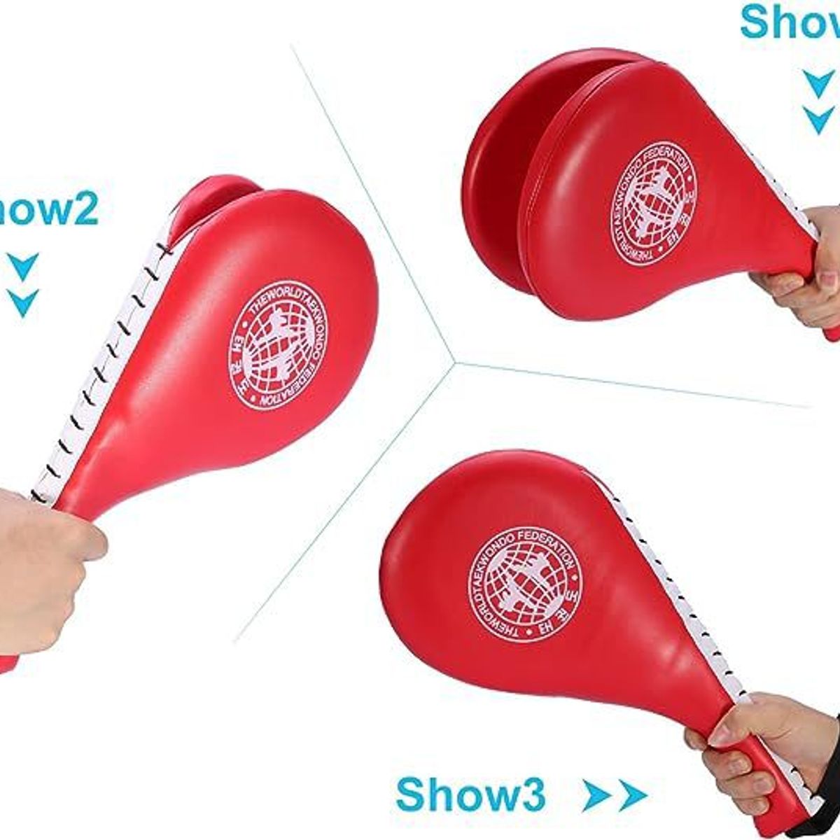 GENERICO - Paleta Doble Para Taekwondo Y Boxeo