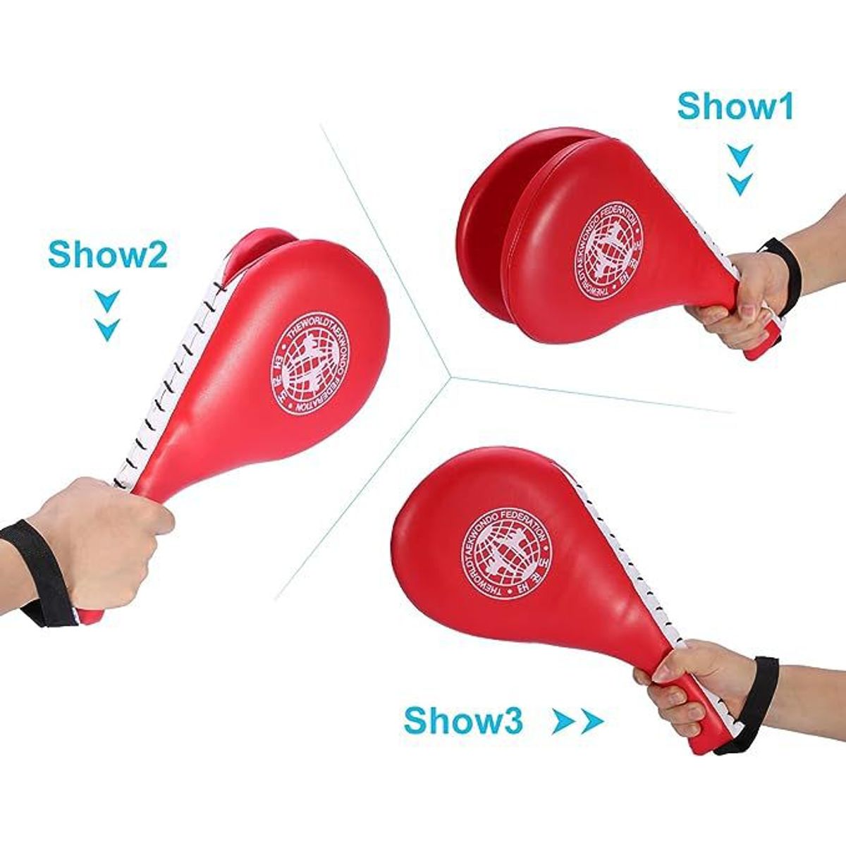 GENERICO - Paleta Doble Para Taekwondo Y Boxeo