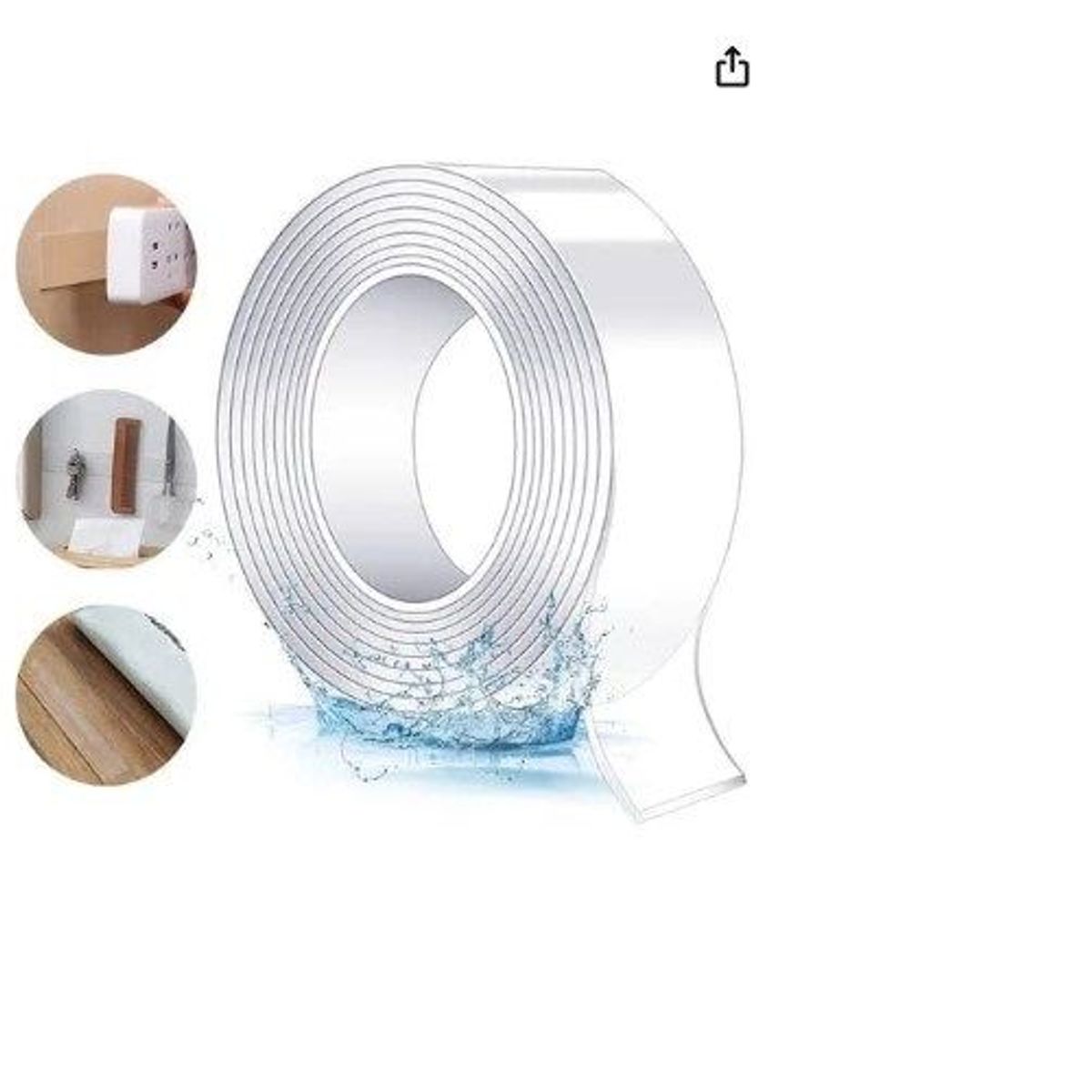 GENERICO - Cinta mágica  multifuncional transparente adhesivo 3m