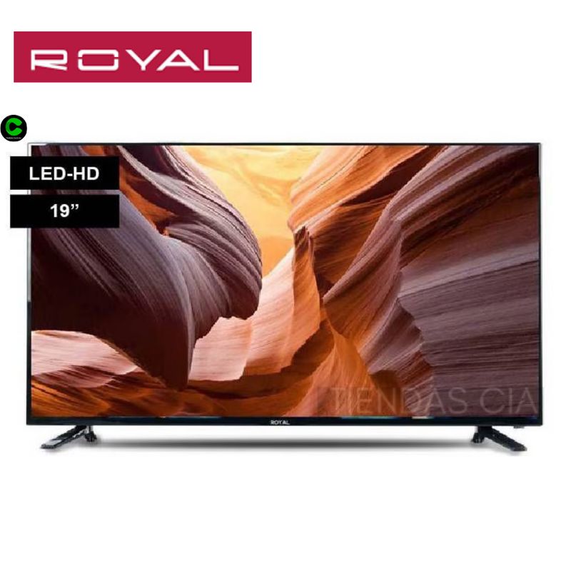 ROYAL - Televisor HD LED ROYAL 19 Pulgadas RY-LE1937D HDMI