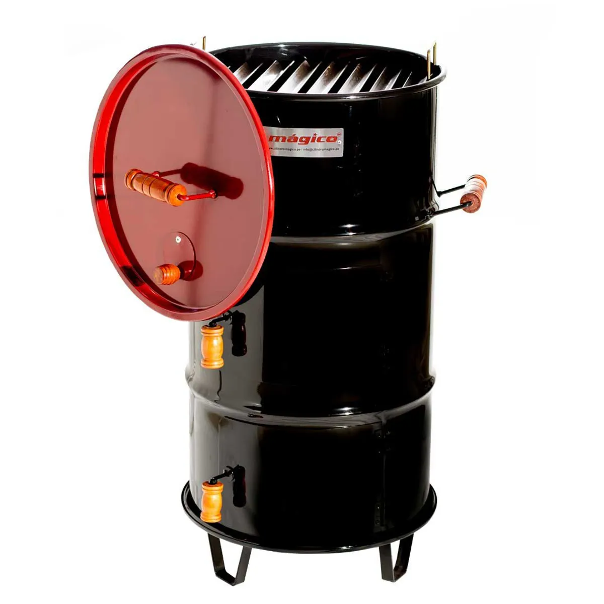 MAGICO - Cilindro Parrillero Tapa Roja Chico