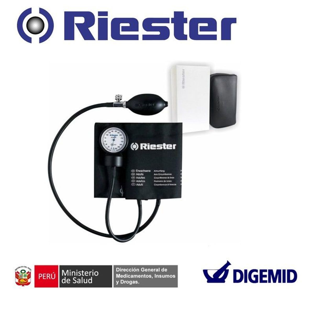 RIESTER - TENSIOMETRO MANUAL RIESTER - NEGRO