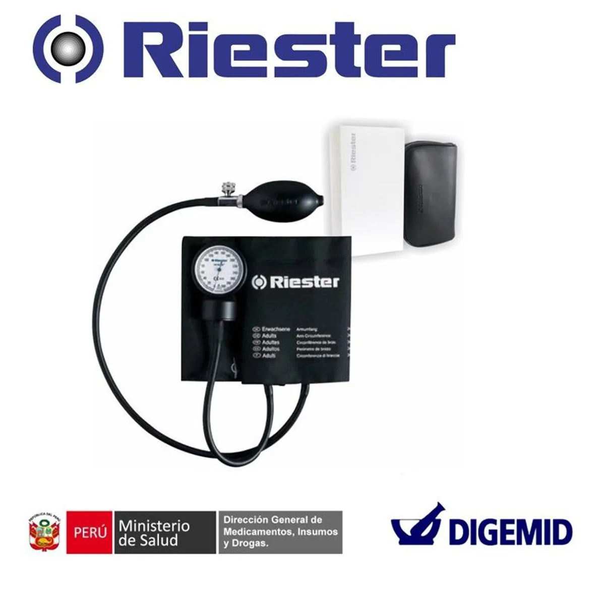 RIESTER - TENSIOMETRO MANUAL RIESTER - NEGRO