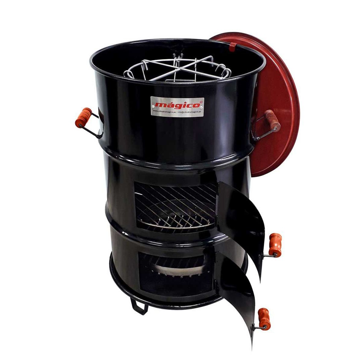 MAGICO - Cilindro Parrillero Tapa Roja Grande