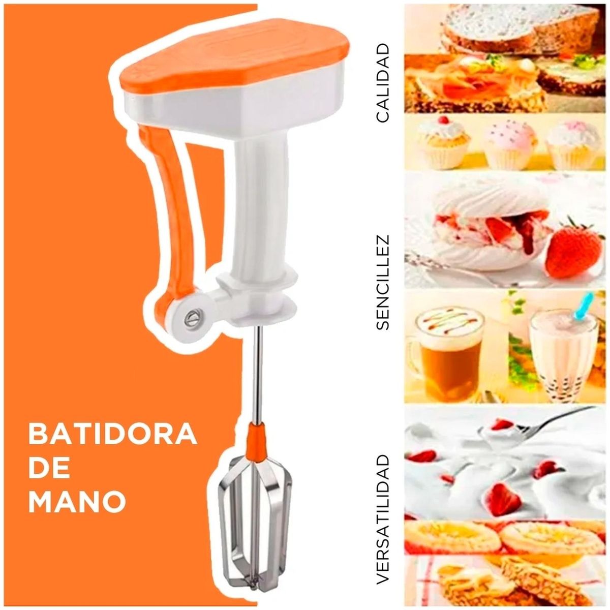 MINARI - Batidora de Mano Mezclador Multifuncional AZ 93V