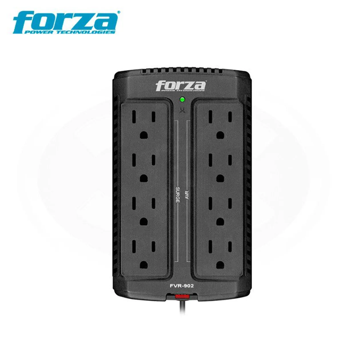 FORZA - Estabilizador Forza Fvr-902 De 8 Tomas