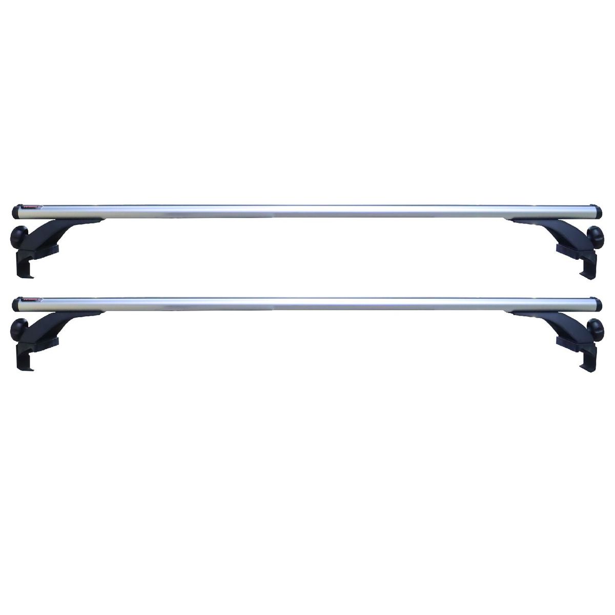 GENERICO - Barras Portaequipaje de Techo Ajustable 52 pulgadas plomo