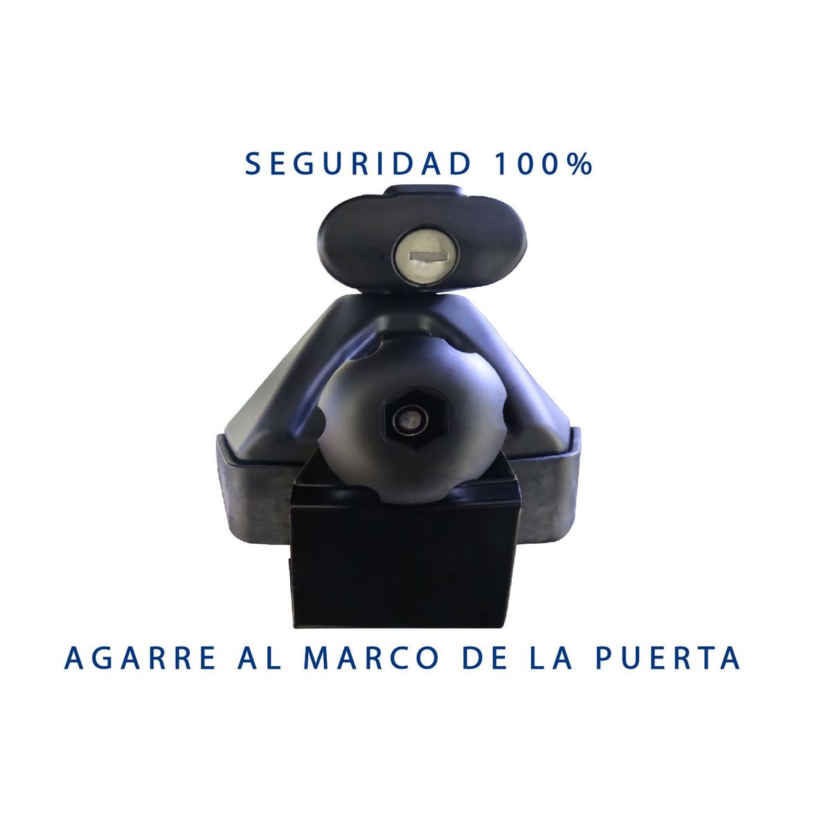 GENERICO - Barras Portaequipaje de Techo Ajustable 52 pulgadas plomo