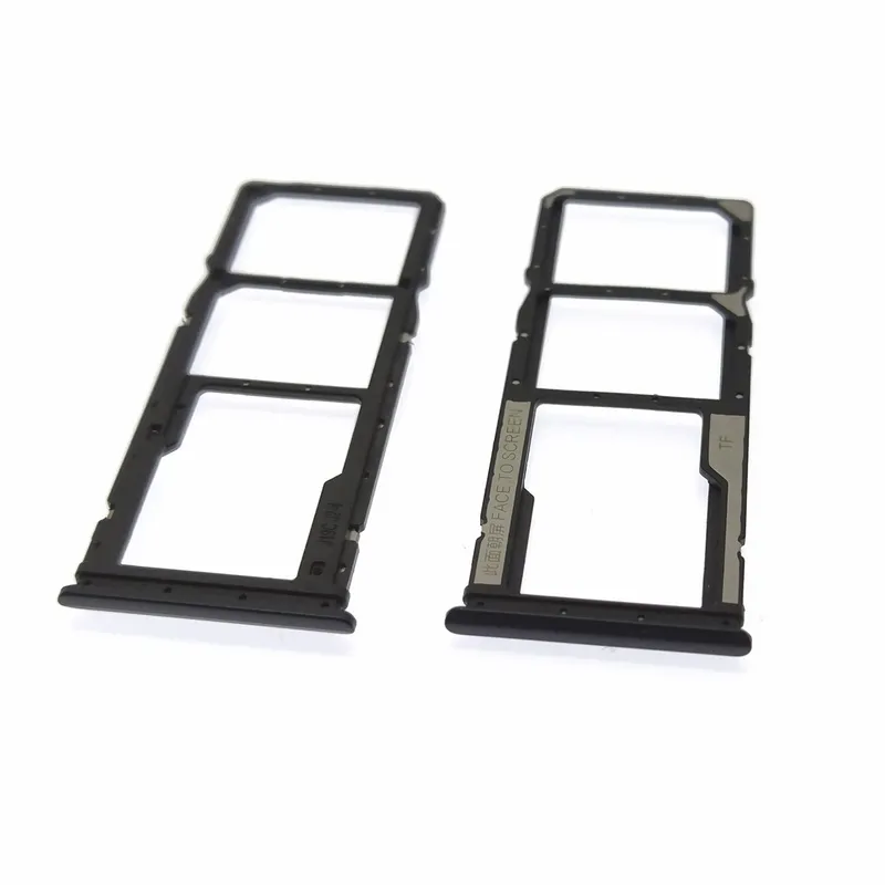 GENERICO - Repuesto Bandeja SIM Micro SD XIAOMI REDMI NOTE 9T - NEGRO.