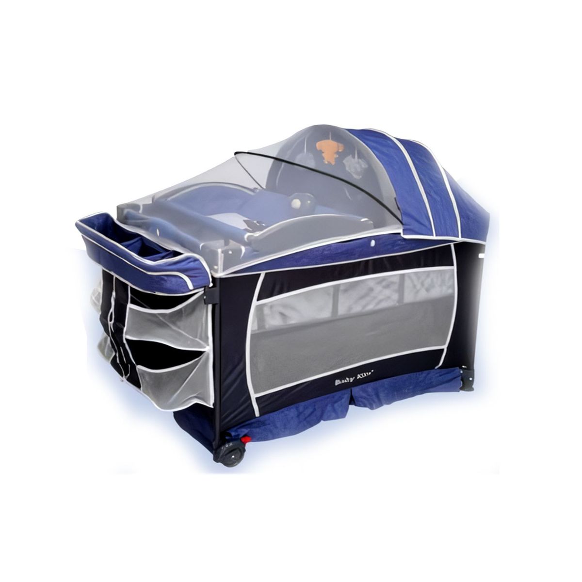 BABY KITS - Cuna Corral Baby Kits Verona Azul