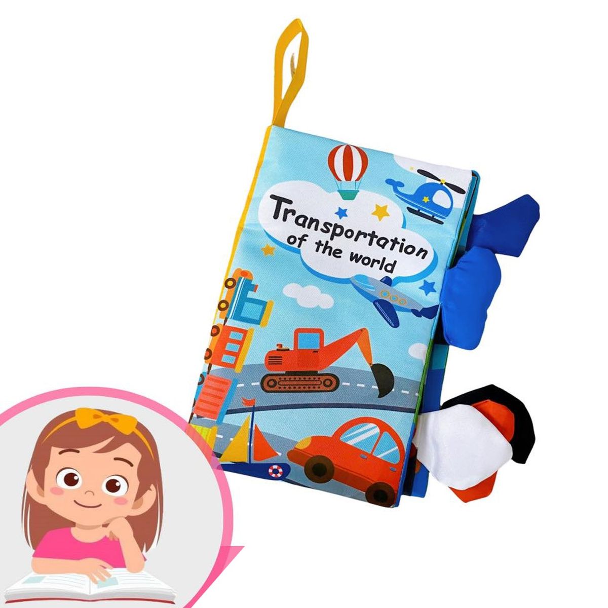 GENERICO - Libro Estimulación Niños Juguete Sensorial Aleatorio x1