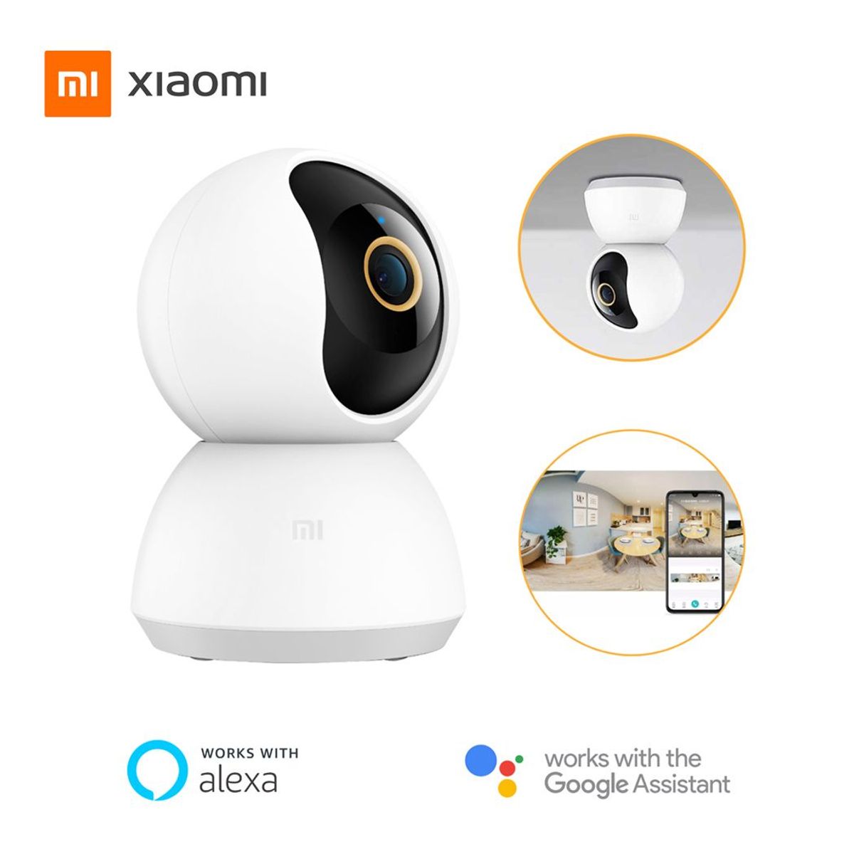 XIAOMI - Cámara de seguridad Xiaomi Home 2K 360° C300