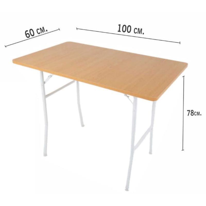 ATAHUALPA - Mesa Plegable ATAHUALPA 100x60- HAYA