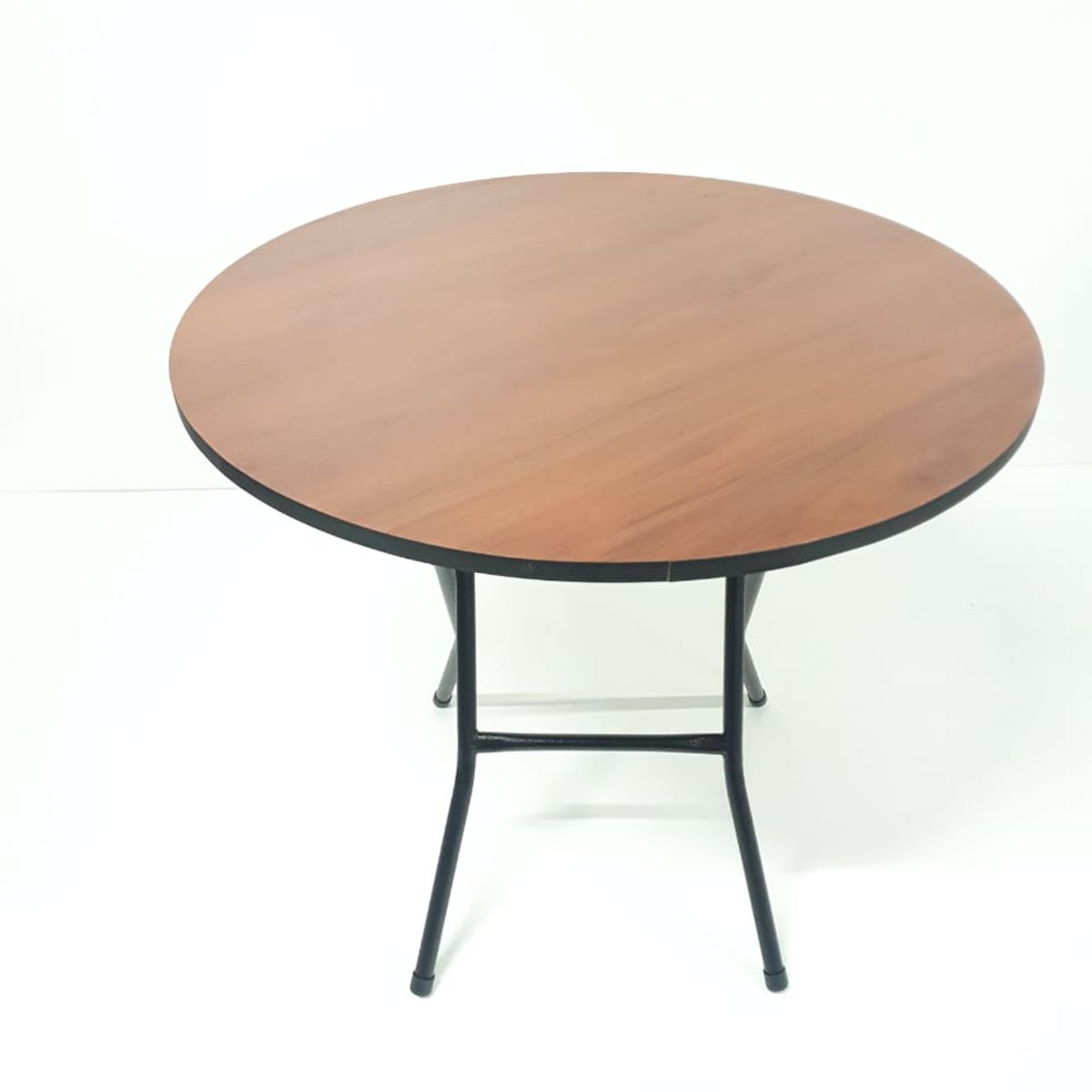 ATAHUALPA - MESA PLEGABLE REDONDA 80 CEREZO