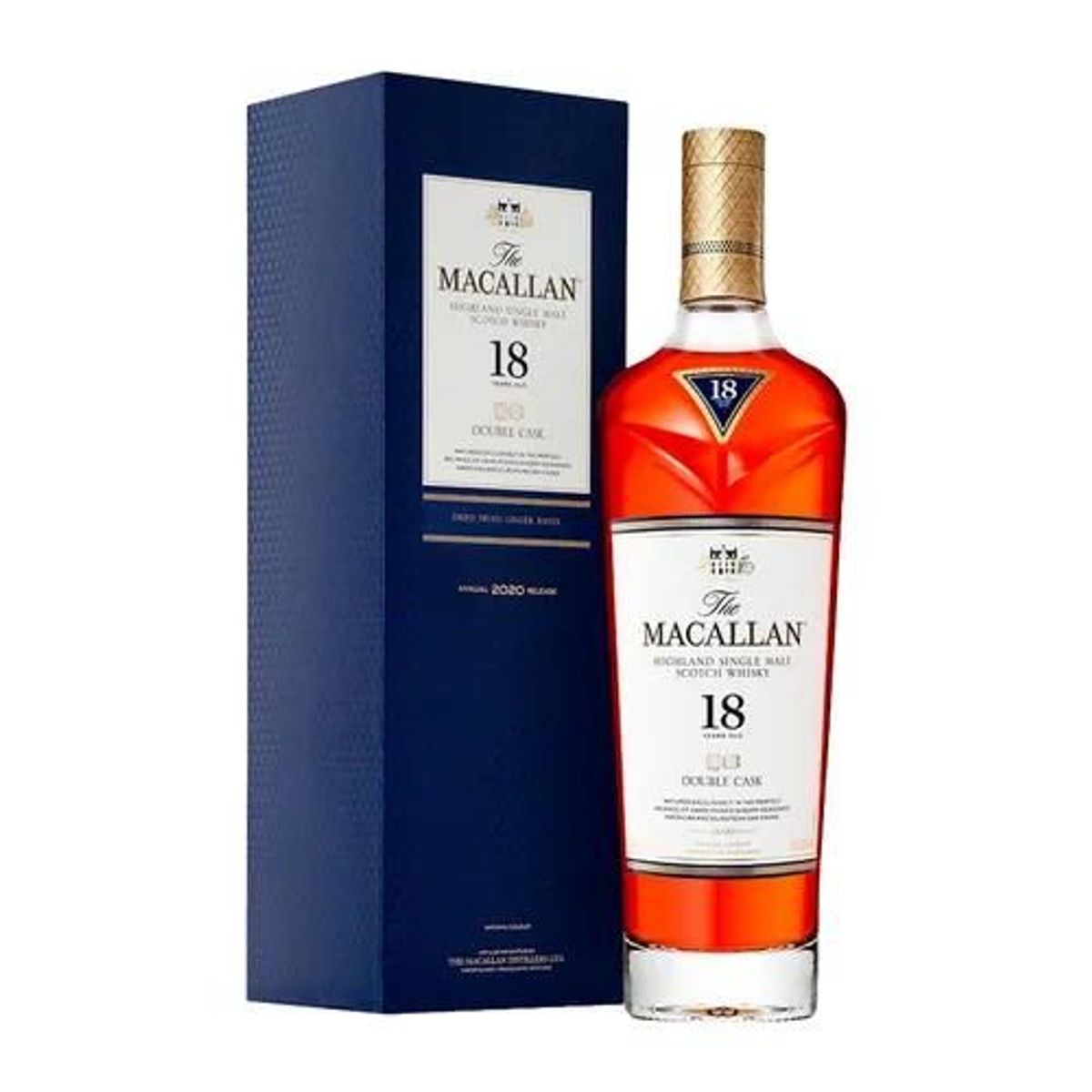 MACALLAN - Whisky MACALLAN Double Cask 18 Años Botella 700ml