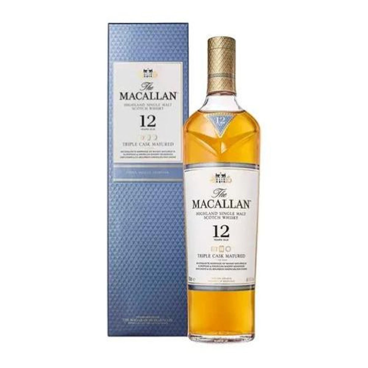 MACALLAN - Whisky MACALLAN Triple Cask Matured 12 Años Botella 700ml