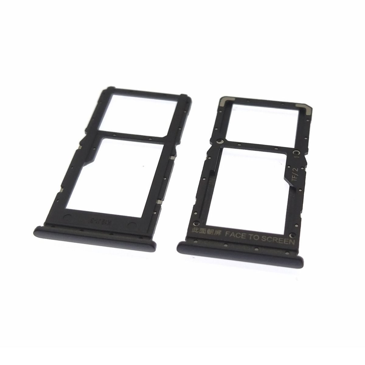 GENERICO - Repuesto Bandeja SIM Micro SD XIAOMI REDMI NOTE 10 5G - NEGRO.