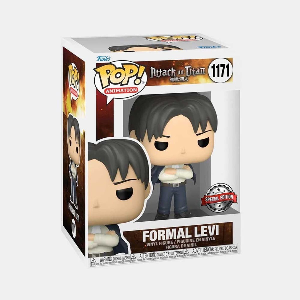 FUNKO - FUNKO POP ANIMATION ATTACK ON TITANS - FORMAL LEVI SE