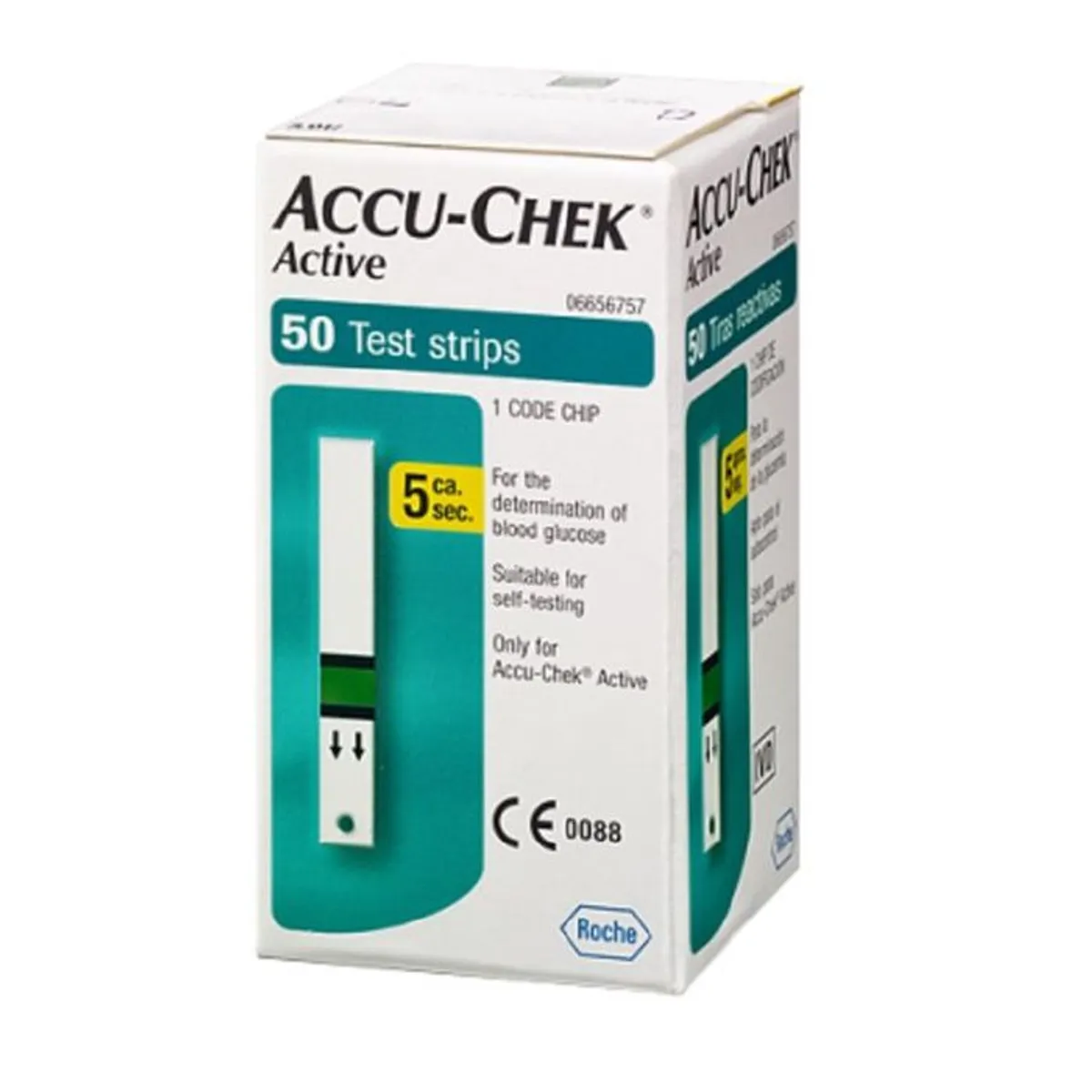 ACCU CHEK - PACK ACCU CHEK ACTIVE: 50 TIRAS Y 100 LANCETAS