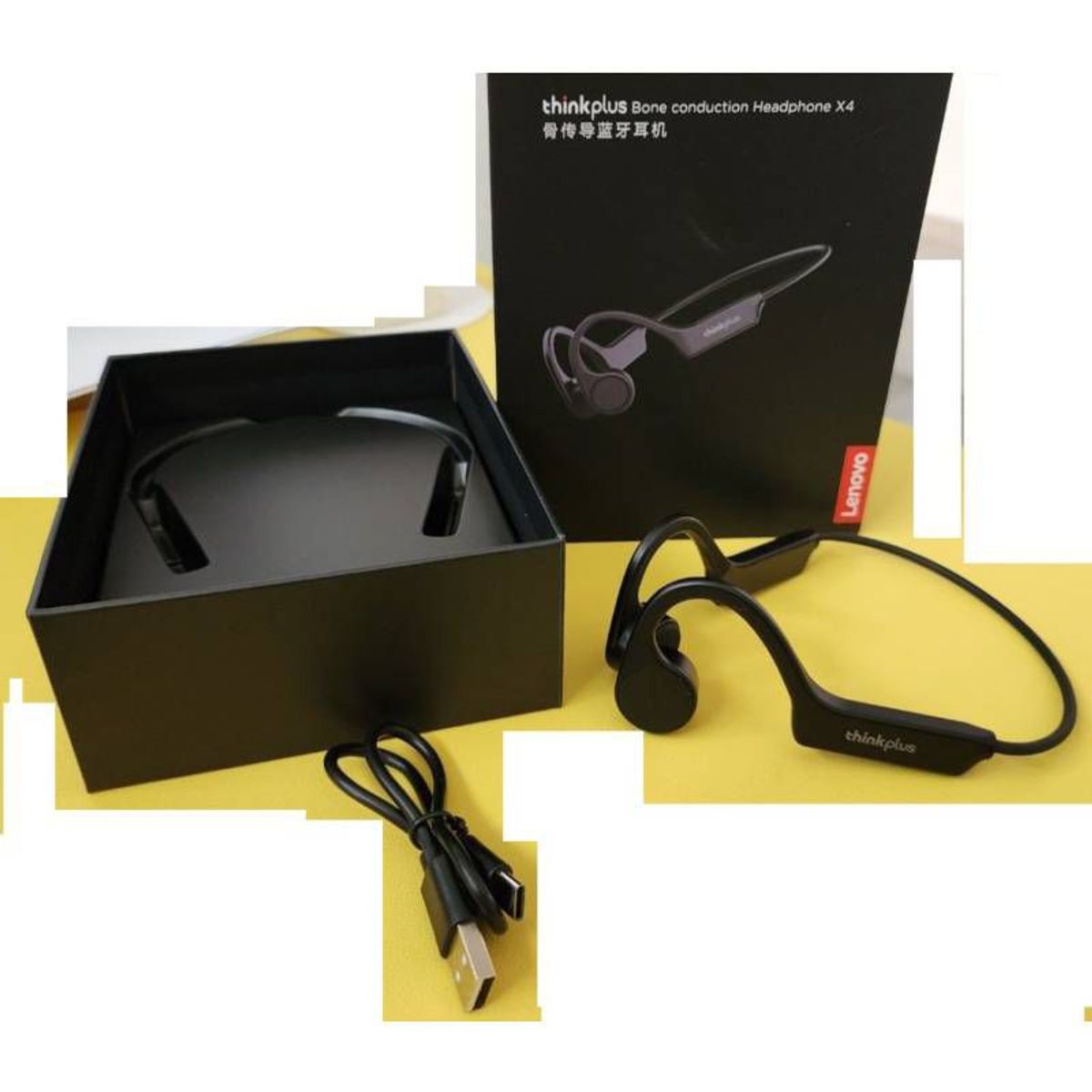 LENOVO - AUDINOFOS CONDICCION OSEA TWS X4 BLACK