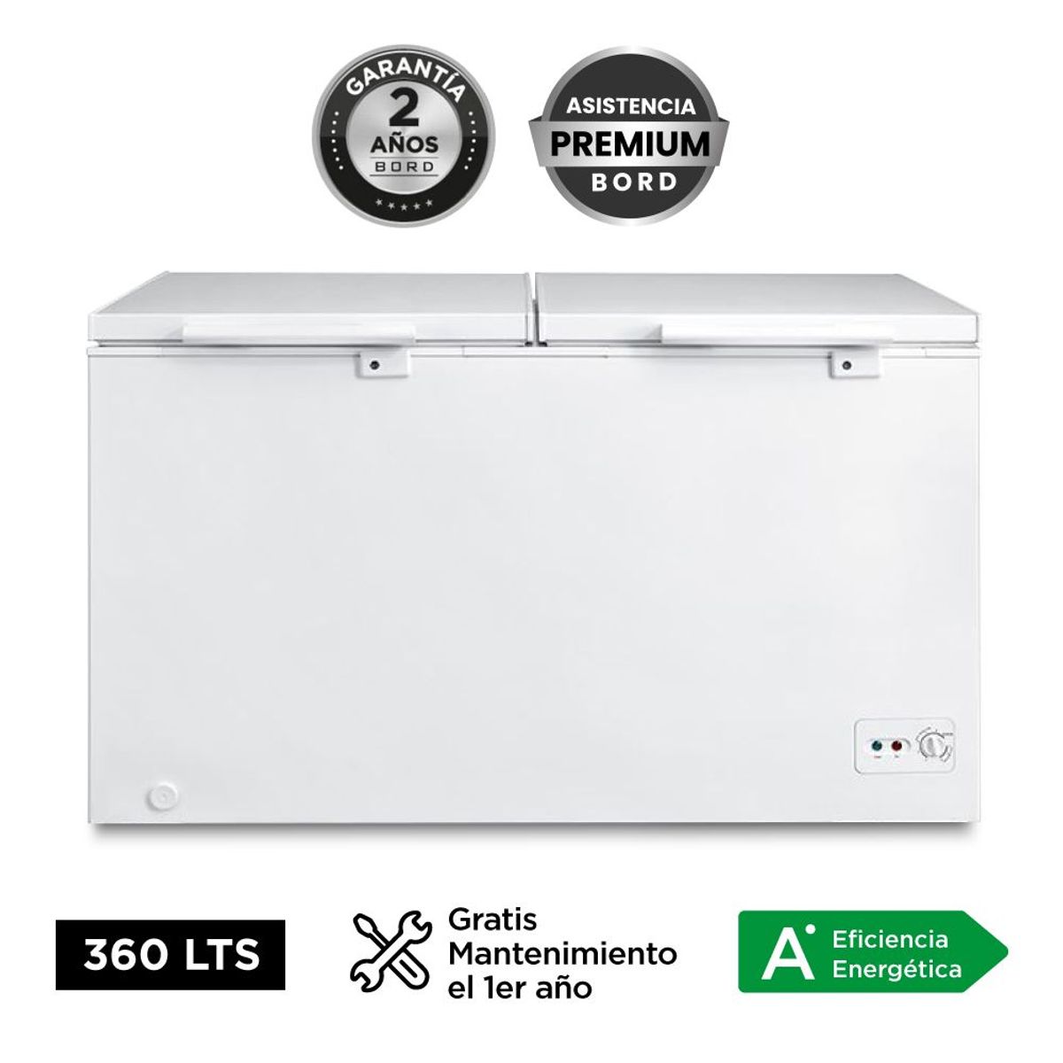 BORD - CONGELADOR BORD 362L CO360B-M BLANCO
