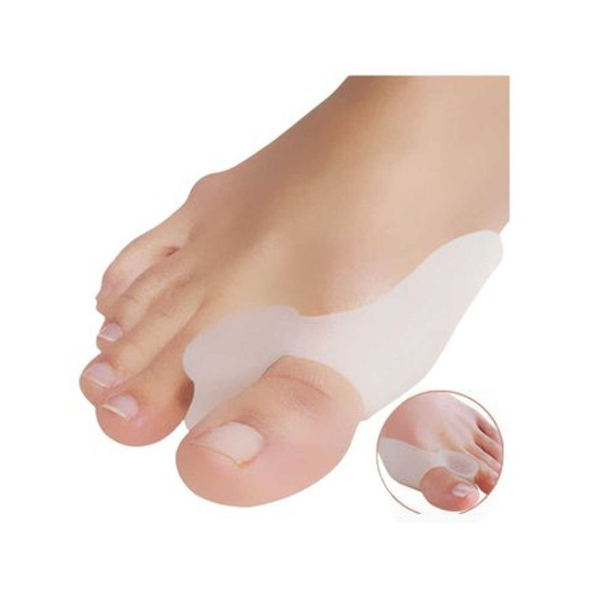 GENERICO - Protector De Juanete Mas Separador De Gel De Polímero x2