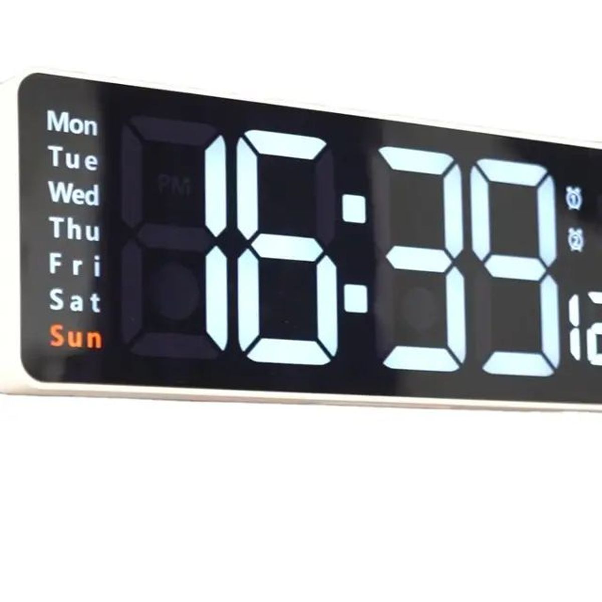 GENERICO - Reloj Digital Led Pared Con Cronometro Multifuncional Alarma