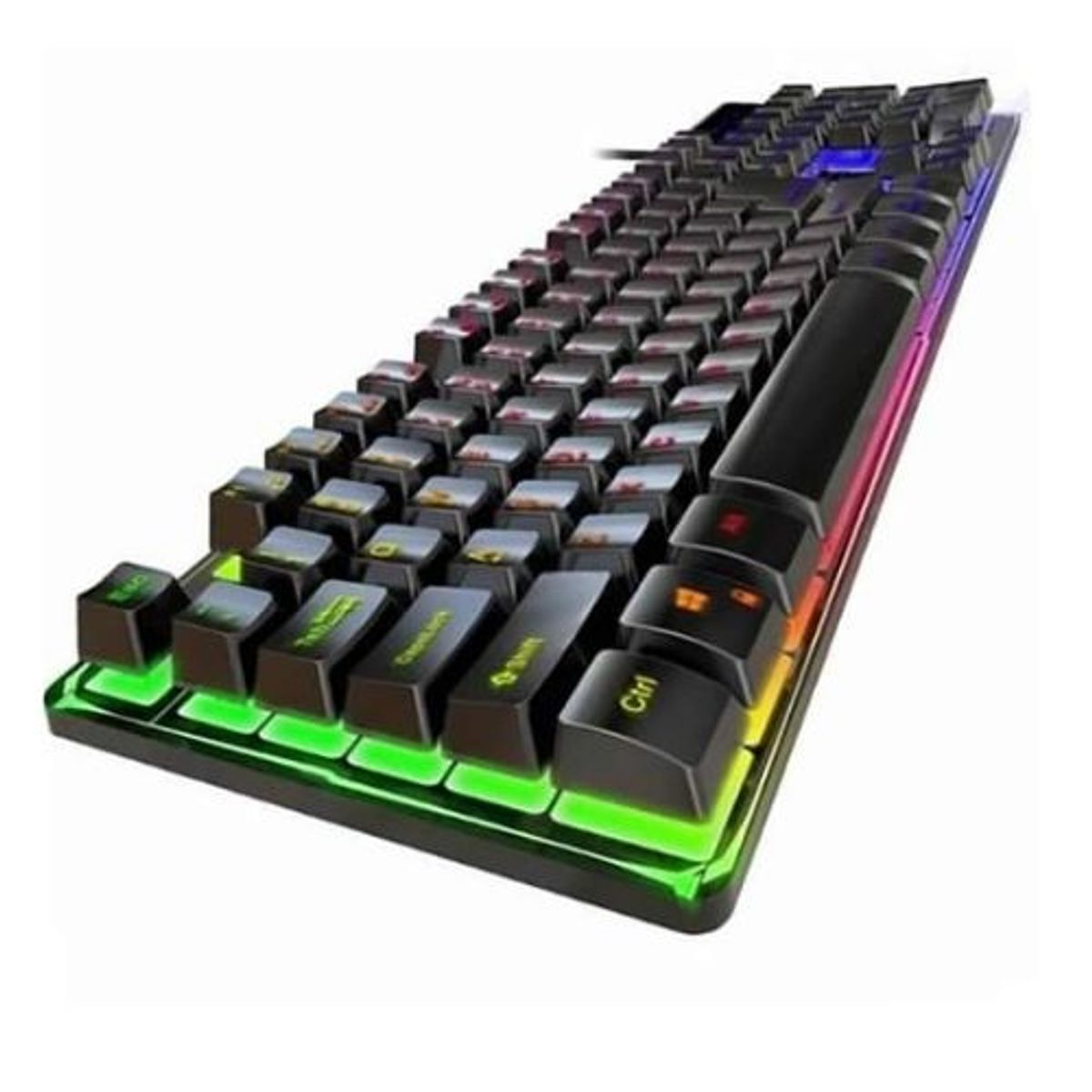 GENIUS GX - Teclado GENIUS GX SCORPION K8 Gaming RGB Led USB Black
