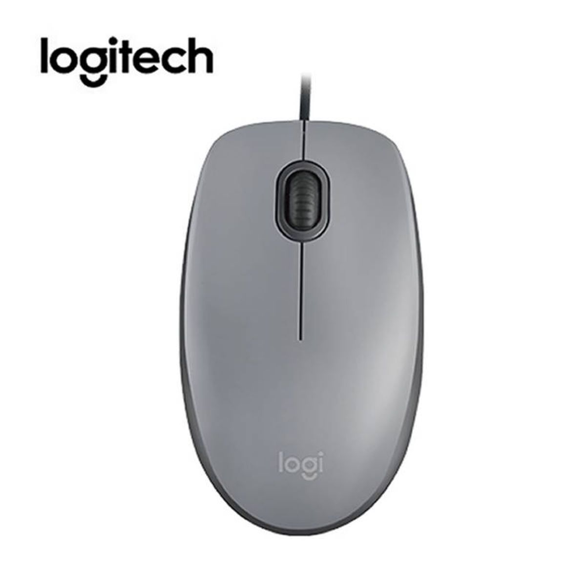 LOGITECH - MOUSE LOGITECH M110 - PLOMO