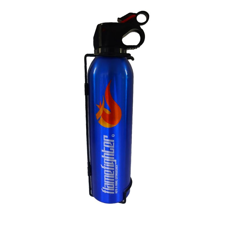 GENERICO - Extintor Deportivo para Carro PQS 05kg brackets Azul