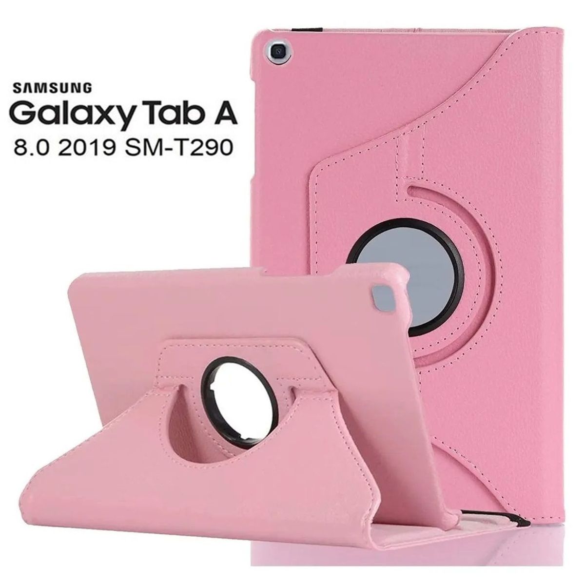 GENERICO - Funda de Cuero para Samsung Tab A 8.0 2019 SM-T290 Protector Case