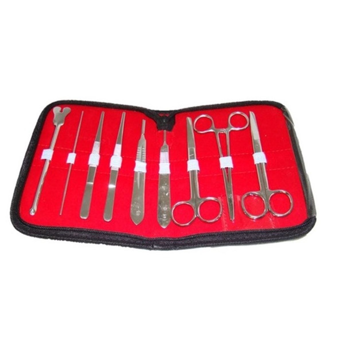 GENERICO - KIT DE SUTURA - SET DE DISECCIÓN Y ALMOHADILLA PARA SUTURAS